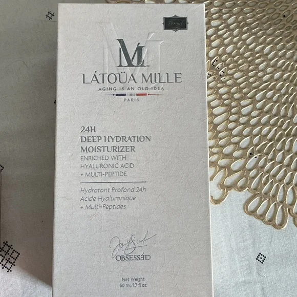 LATOUA MILLE 24 HR LUXURY DEEP HYDRATION MOISTURIZER NIB SEALED - Picture 6 of 6